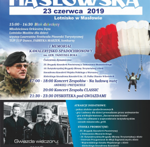 Biesiada Masłowska - I Memoriał Kawaleryjsko-Spadochronowy im.Gen.Tadeusza Buka
