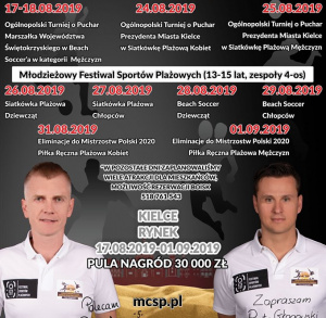 Festiwal Sportów Plażowych w Kielcach