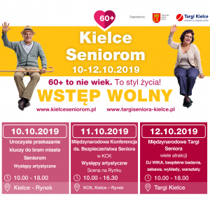 „Kielce Seniorom. 60+ to nie wiek, to styl życia”