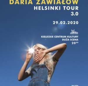 Daria Zawiałow – Helsinki Tour 3.0 w Kieleckim Centrum Kultury