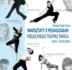 Warsztaty tańca z Kieleckim Teatrem Tańca