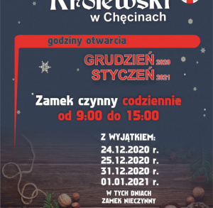 Zwiedzaj zamek w Chęcinach podczas świąt!