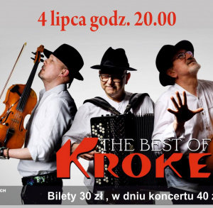 Kroke - koncert w pałacykowym ogrodzie