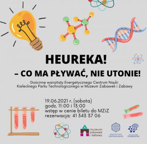 Heureka! - Co ma pływać, nie utonie! - warsztaty