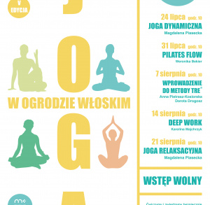 Joga w ogrodzie włoskim