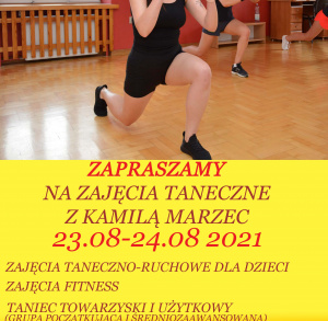 Zameczkowa Szkoła Tańca z Kamilą Marzec