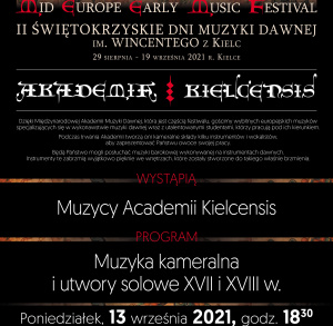 Występ Muzyków Academii Kielcensis w Klasztorze na Karczówce