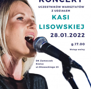 Koncert uczestników warsztatów z udziałem Katarzyny Lisowskiej