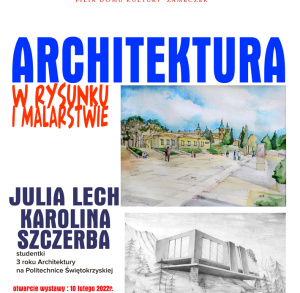Wystawa "Architektura w rysunku i malarstwie"