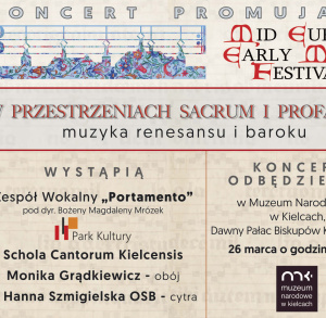 W przestrzeniach sacrum i profanum - muzyka renesansu i baroku