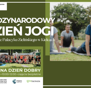 Międzynarodowy Dzień Jogi w Pałacyku Zielińskiego