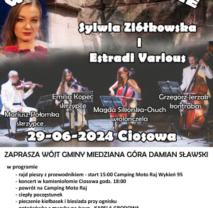 Rajd i koncert w Kamieniołomie Ciosowa