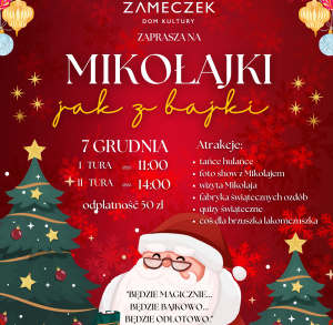 Mikołajki jak z bajki, czyli Bal Mikołajkowy