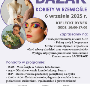 RZEMIEŚLNICZY BAZAR W KIELCACH