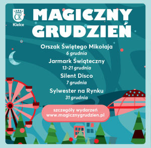MAGICZNY GRUDZIEŃ W KIELCACH