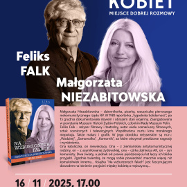 SALON KOBIET: MAŁGORZATA NIEZABITOWSKA i FELIKS FALK