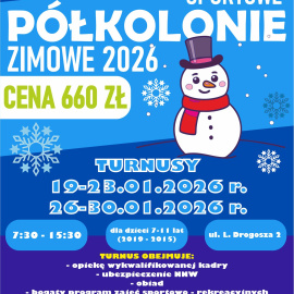 ZIMOWE PÓŁKOLONIE Z MOSiR 2026