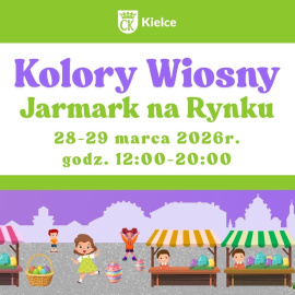 KOLORY WIOSNY  - JARMARK NA RYNKU