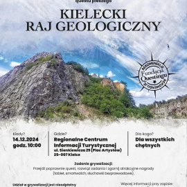 Inauguracja questu "Kielecki Raj Geologiczny"